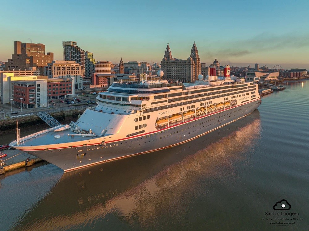 Cruise Ship in Liverpool