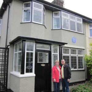 Outside Mendips the National Trust Tour of John Lennon's childhood home